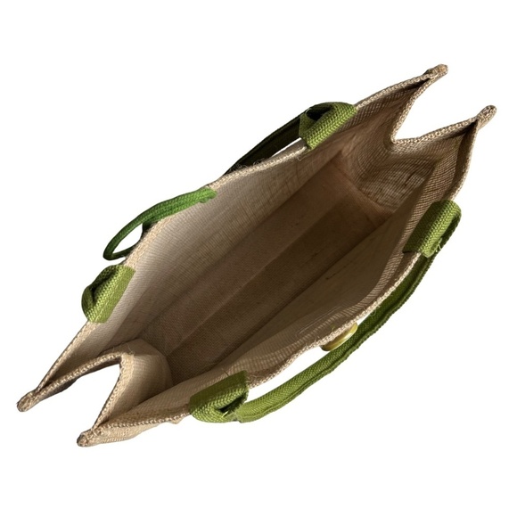 NWOT Hello Weekend Natural Jute Summer Beach Tote Bag - Picture 6 of 8